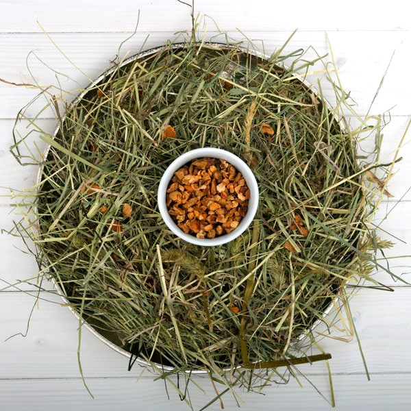 Bunny Nature Conservation Meadows - Naturfredet Hø med æbler (250g)