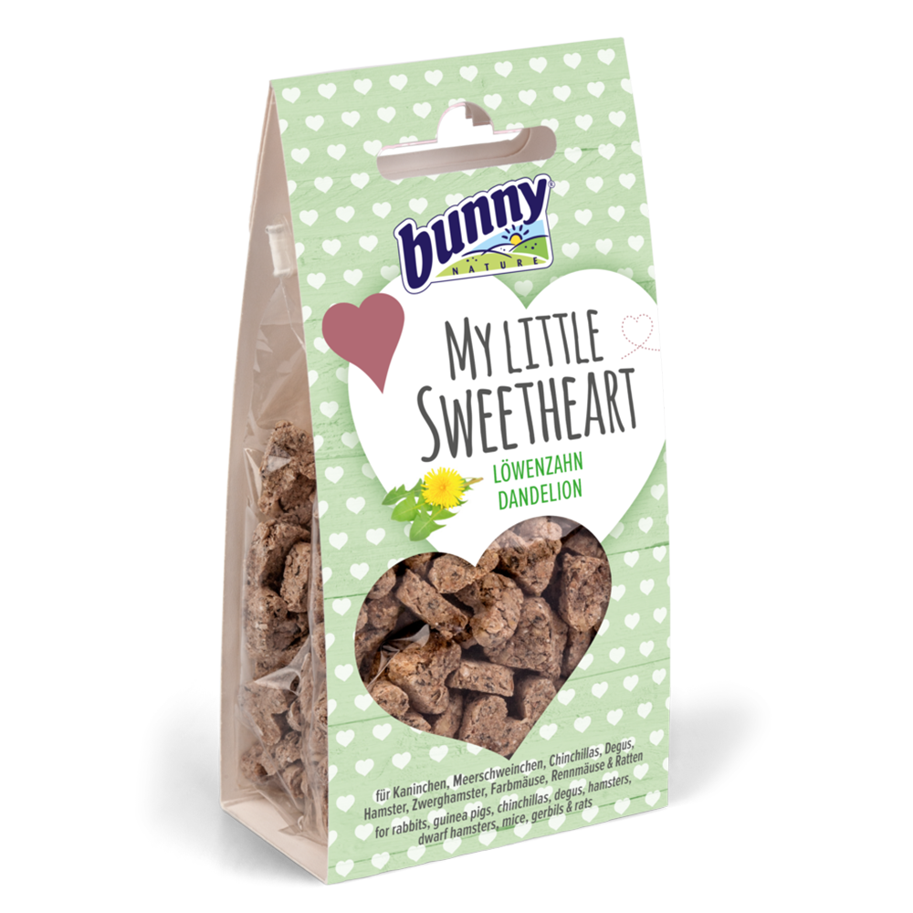 Bunny Nature My Little Sweetheart med mælkebøtte (30g) til kaniner og gnavere