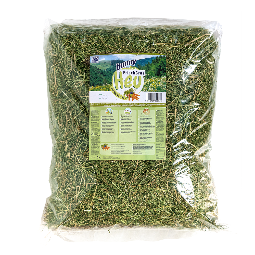 Bunny Nature FreshGrass - Havelykke Hø (2kg) til kaniner og gnavere