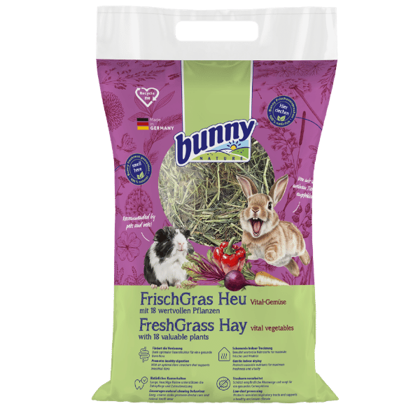 Bunny Nature FreshGrass Vital Hø - med grøntsager (500g)