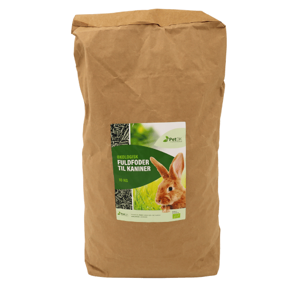 PetDK Øko Fuldfoder til kanin 10kg