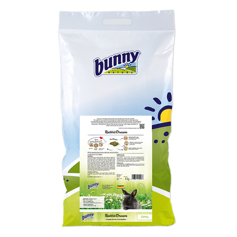 Bunny Nature RabbitDream ORAL (4 kg) kaninfoder