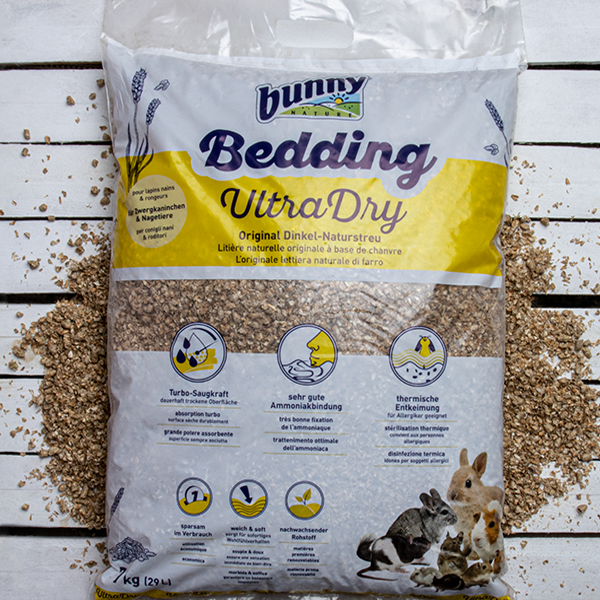 Bunny Nature Bedding UltraDry (7 kg) underlag til kaniner og gnavere