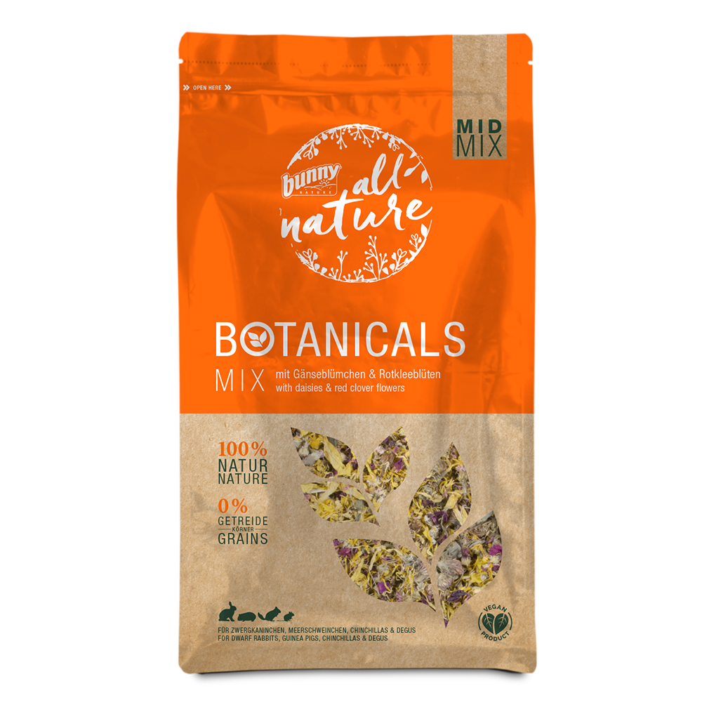 Botanicals Mid Mix - med rødkløver og morgenfrue (120g)