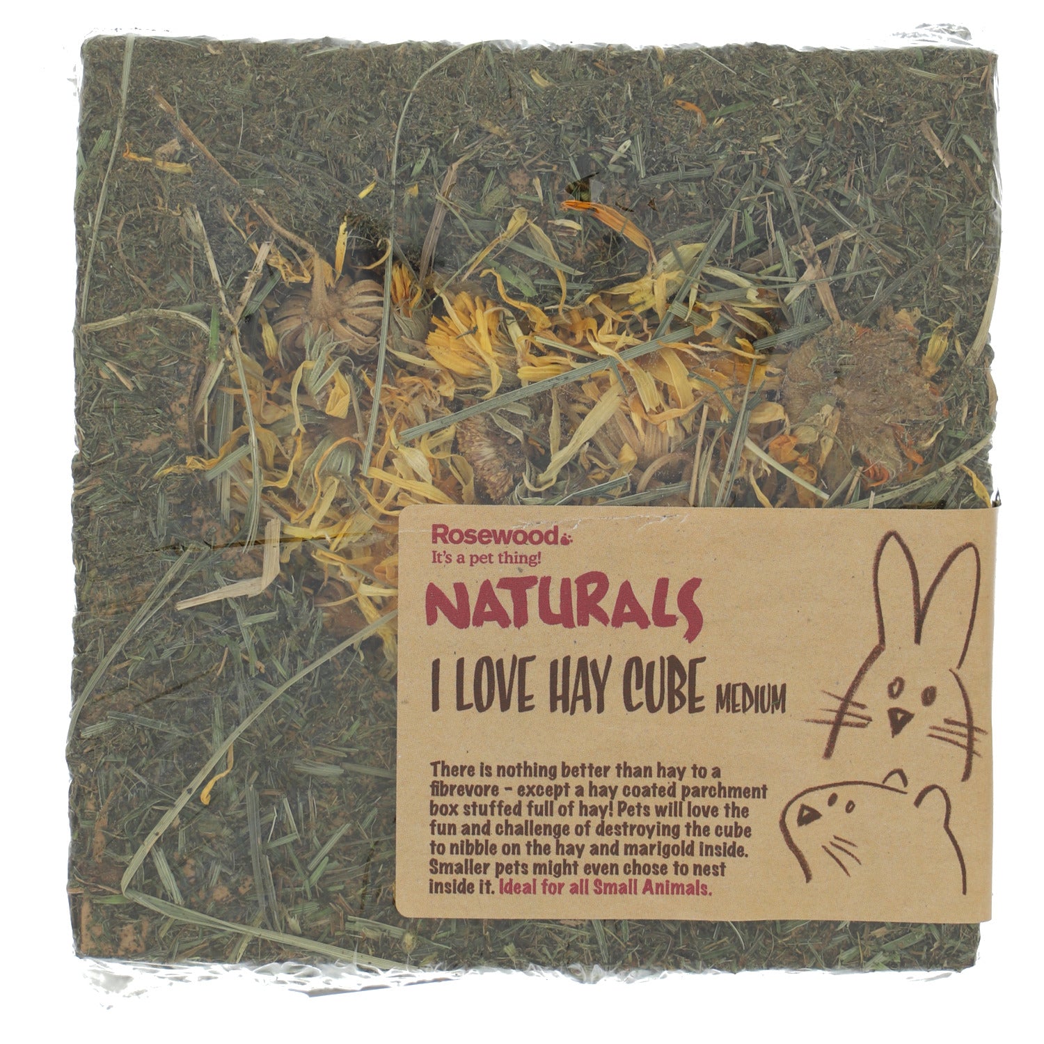 I love hay cube medium
