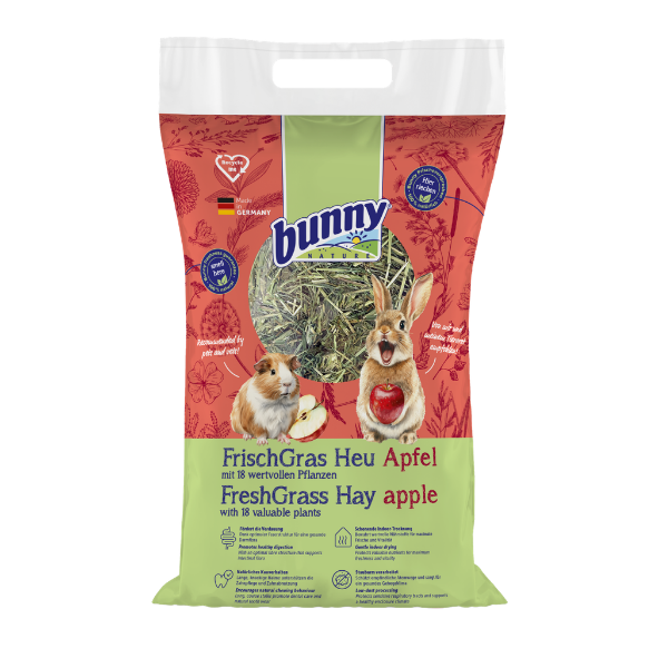 Bunny Nature FreshGrass Hø - med æble (500g)