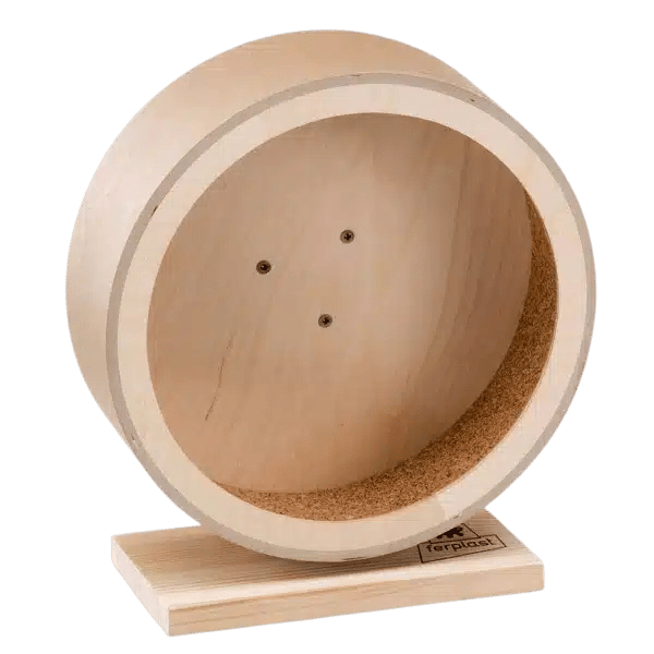 Ferplast Hamsterhjul i træ