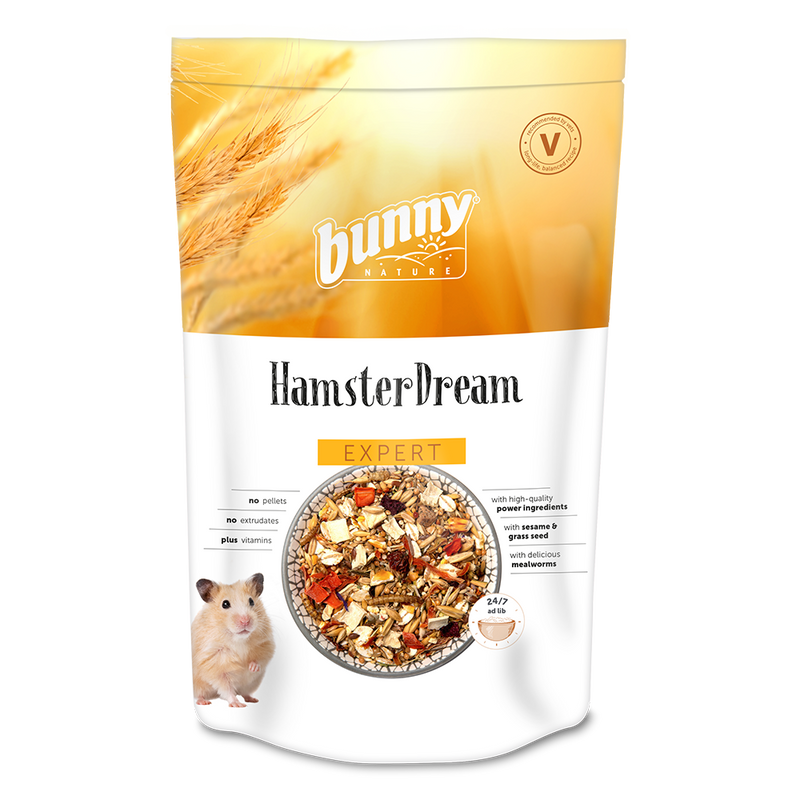 Bunny Nature HamsterDream EXPERT (500 g) - foder til hamster