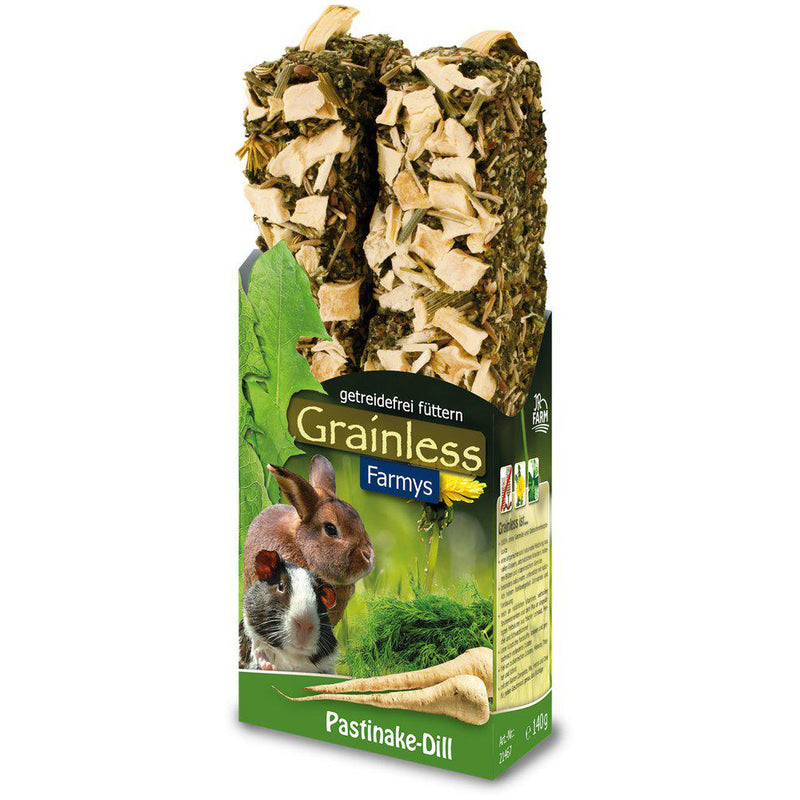 JR Farm Grainless Farmys Pastinak snackstænger til kaniner og gnavere