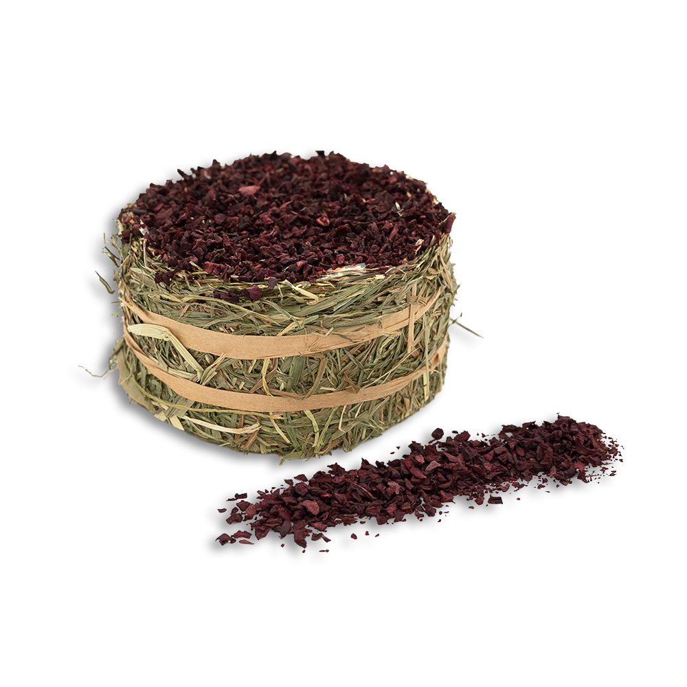 Naturhof Hø-Cupcake med rødbededrys (75g)
