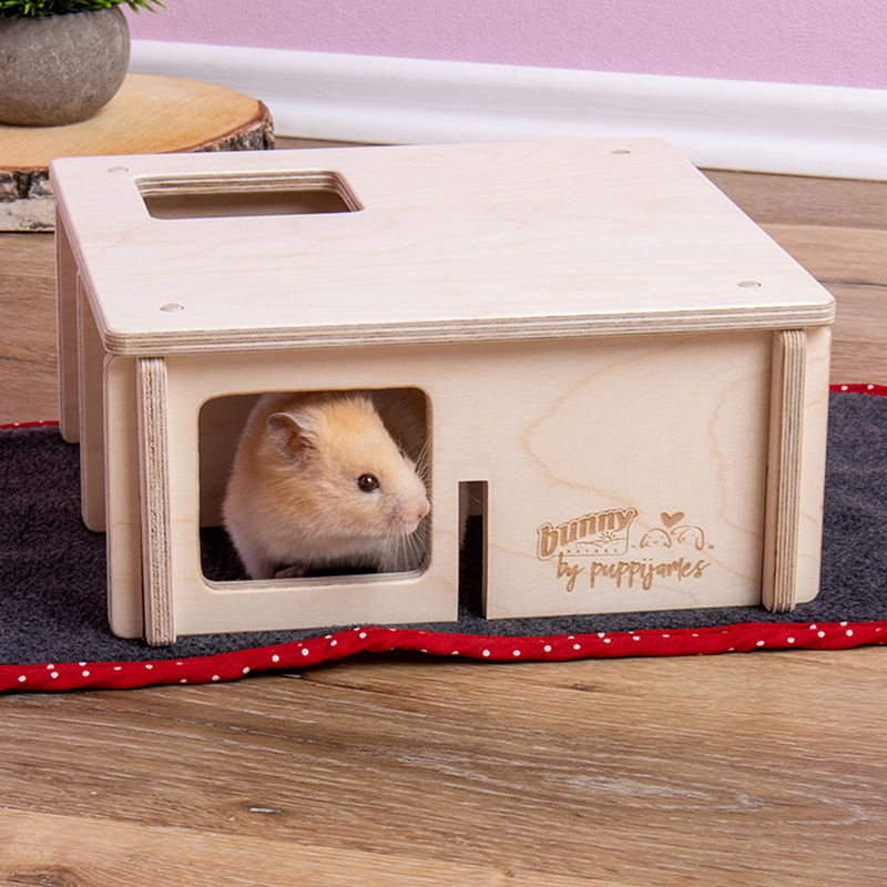 Byg et hus til dit hamster, mus eller gnaver - fra Bunny Nature