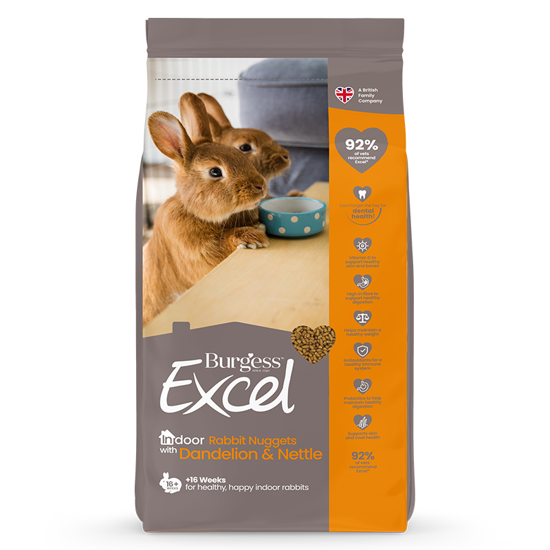 Burgess Excel Adult Indoor Rabbit 1,5kg