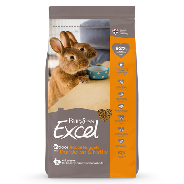 Burgess Excel Adult Indoor Rabbit 1,5kg