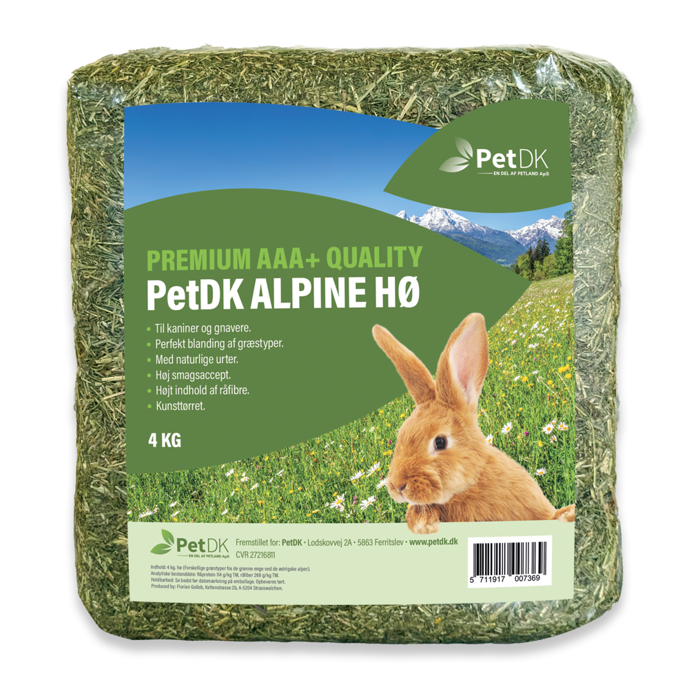 PetDK Alpine Hø Premium Quality 4kg