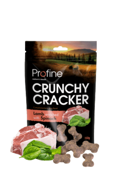 Profine Crunchy Cracker Lam & Spinat 150g