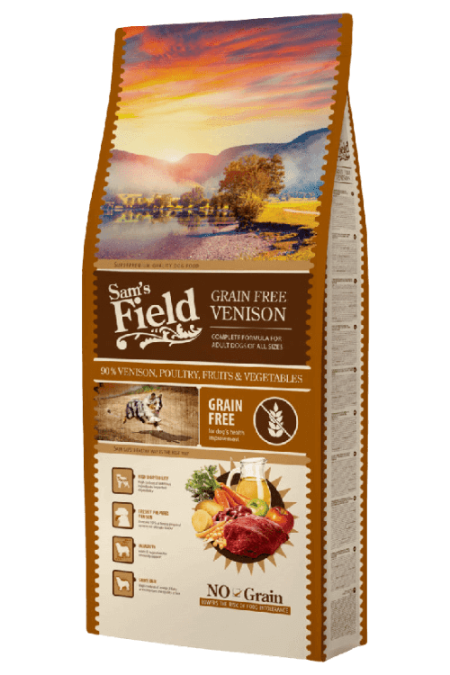 Sams Field Grain Free Venison 13kg