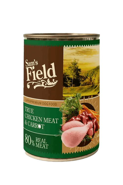 Sams Field True Chicken Meat & Carrot 400g